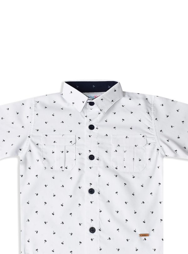 Camisa Popelina Alberto  Para Niño - Imagen 4