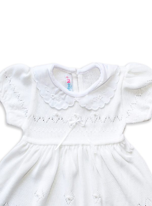 Vestido Tejido Mari Para Niña - Imagen 4