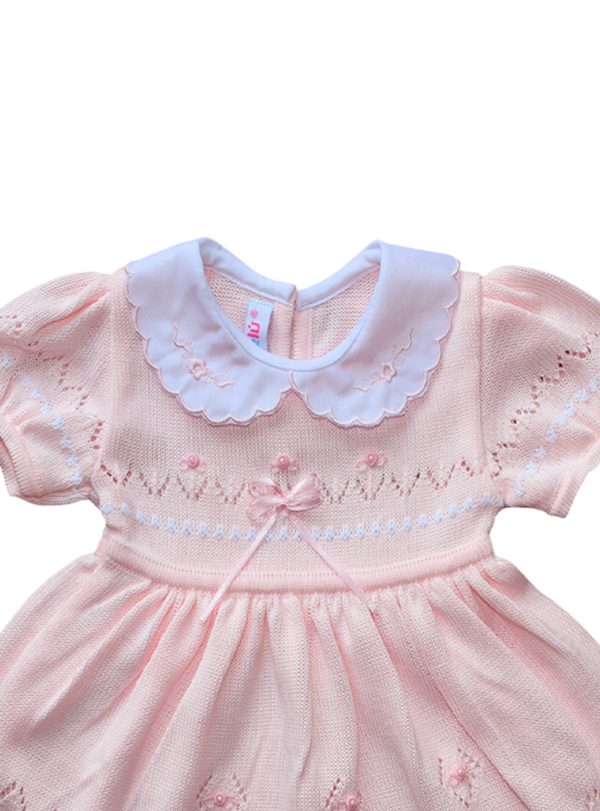 Vestido Tejido Mari Para Niña - Imagen 2