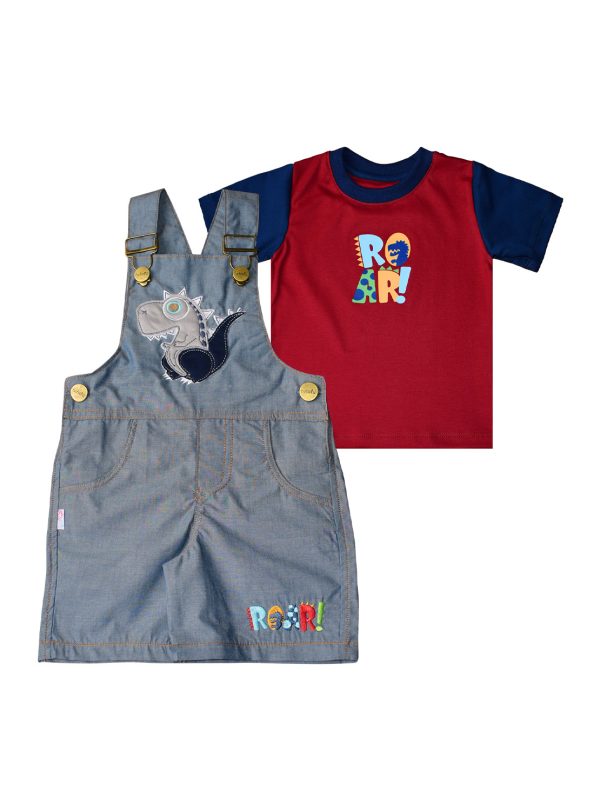 Conjunto Chambray Esaud Para Niño