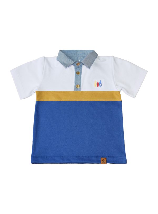 Polo Chambray Doroteo Para Niño - Imagen 3