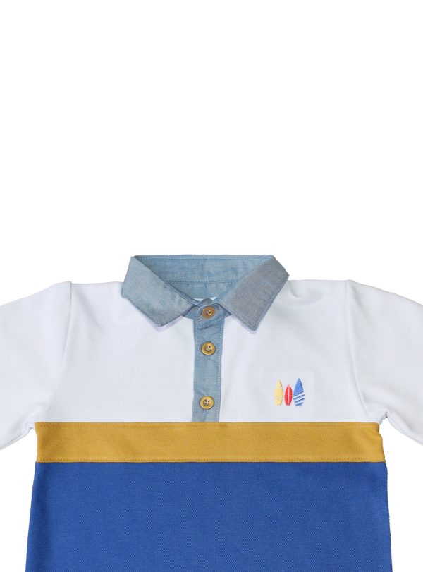 Polo Chambray Doroteo Para Niño - Imagen 4