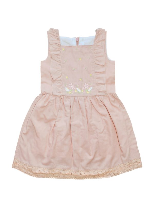 Vestido Lino Megan Para Niña