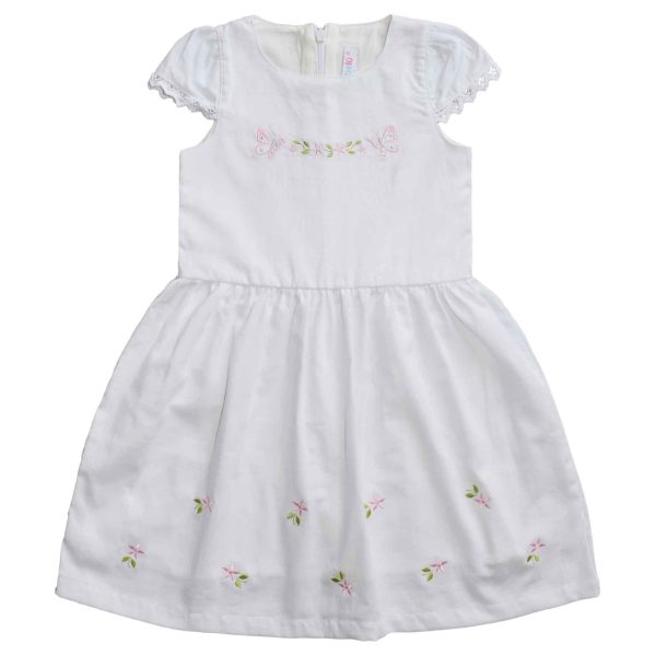 Vestido Lino Dalila Para Niña