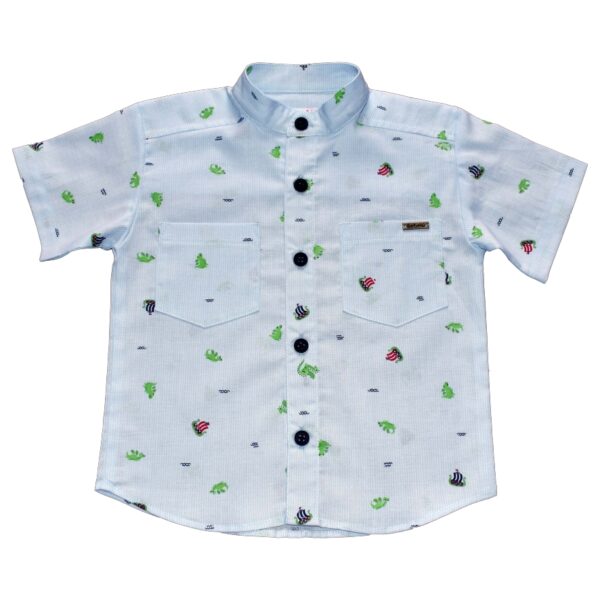 Camisa Popelina Timoteo Para Niño