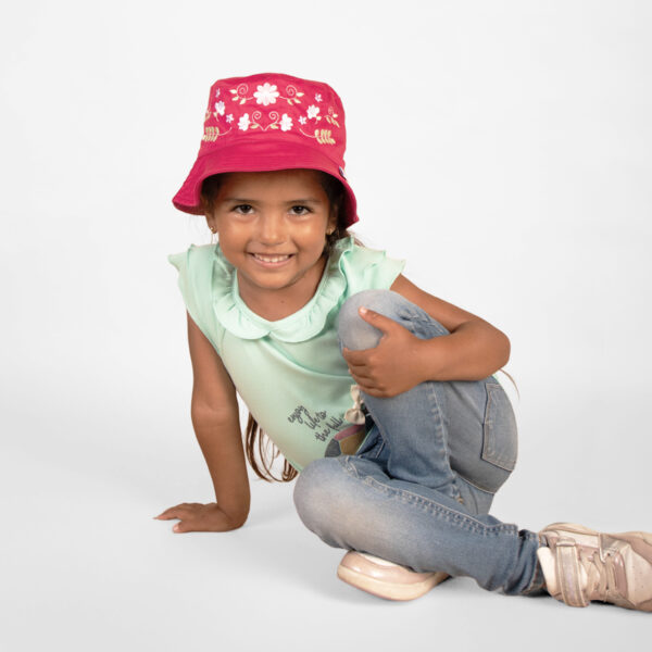 Sombrero Drill Lucila Para Niña
