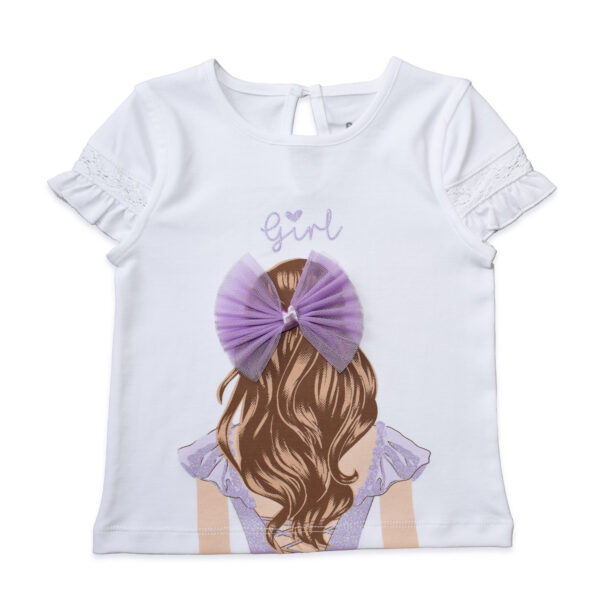 Polo Algodón Jimena Para Niña