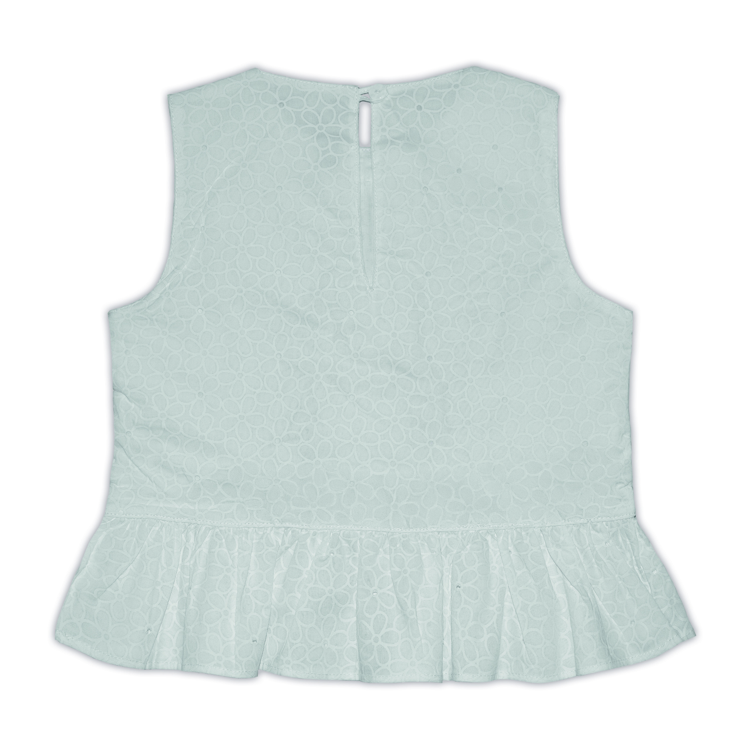 Blusa Brocada Flower Para Niña - Imagen 3