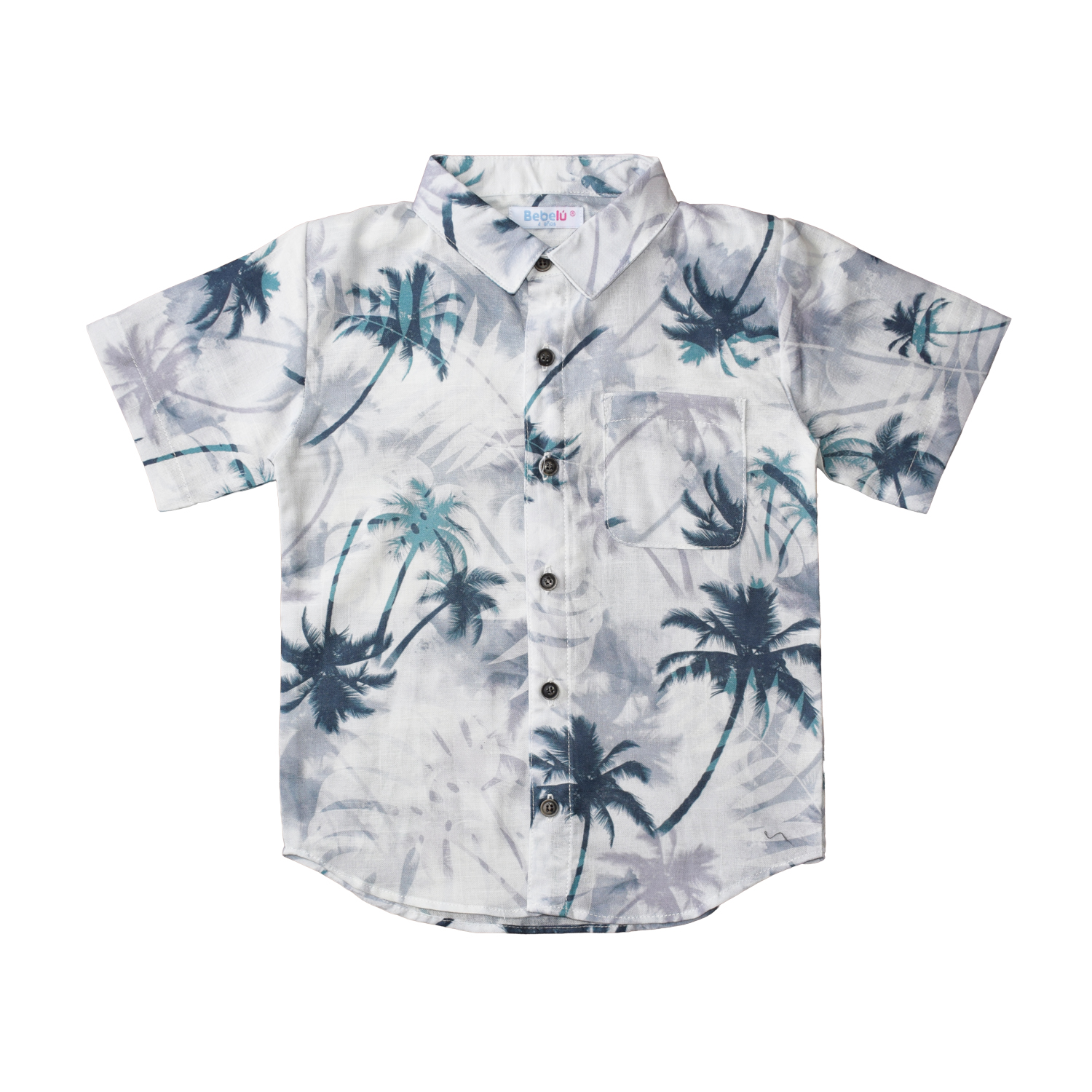 camisa estampada para niño