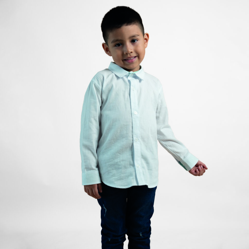 camisa para niño