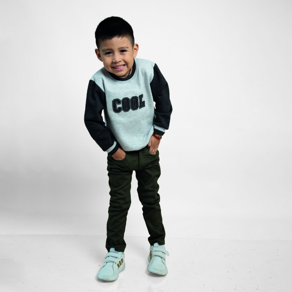 polera casual para niño