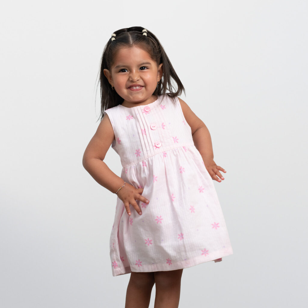 vestido tierno para bebé niña