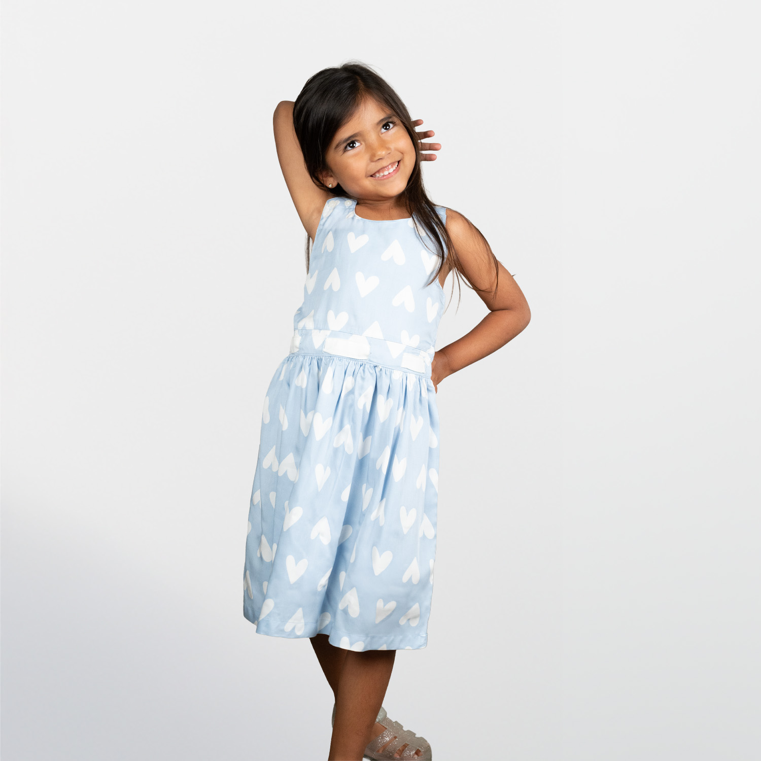 vestido infantil ligero