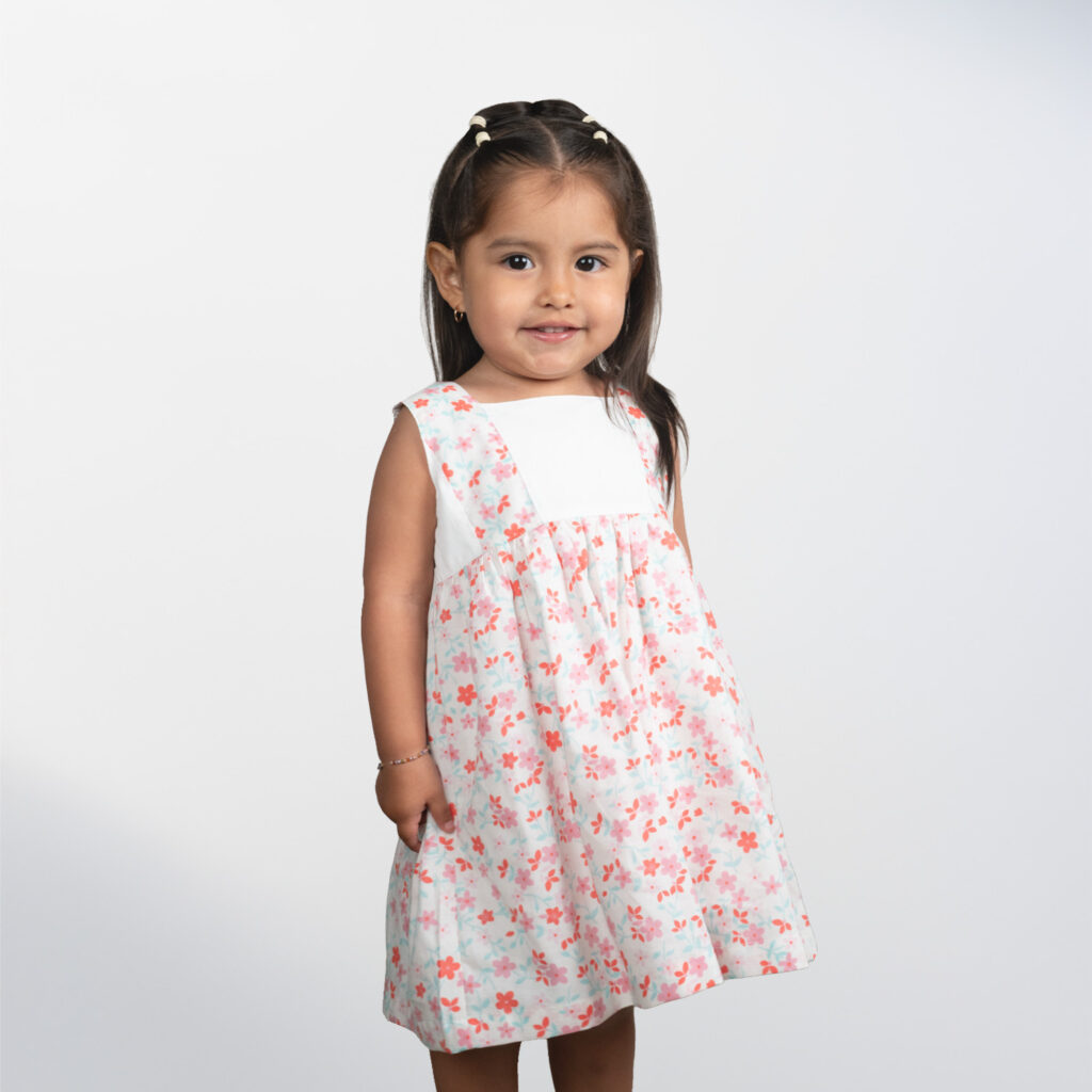 vestido infantil veraniego