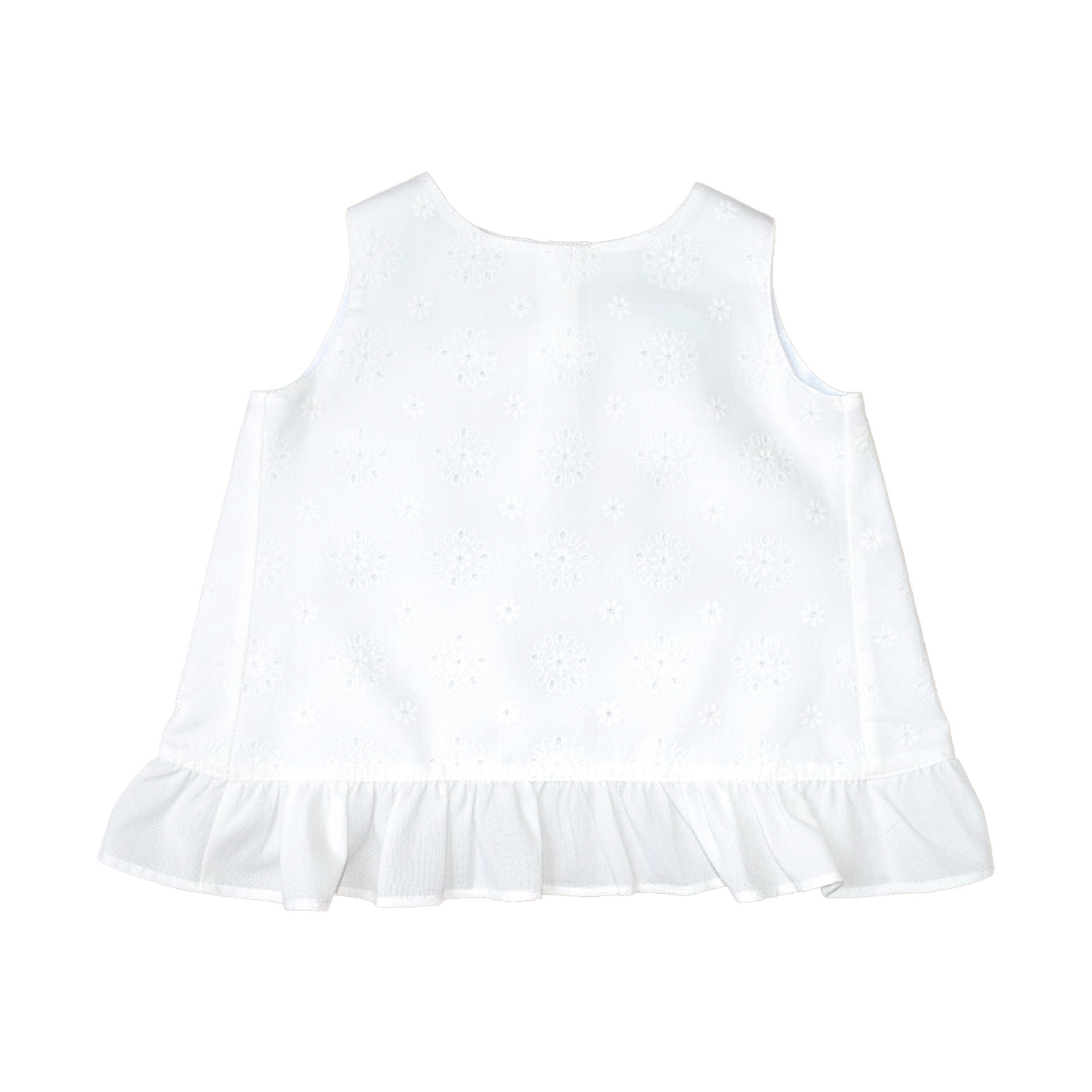 blusa infantil sin mangas